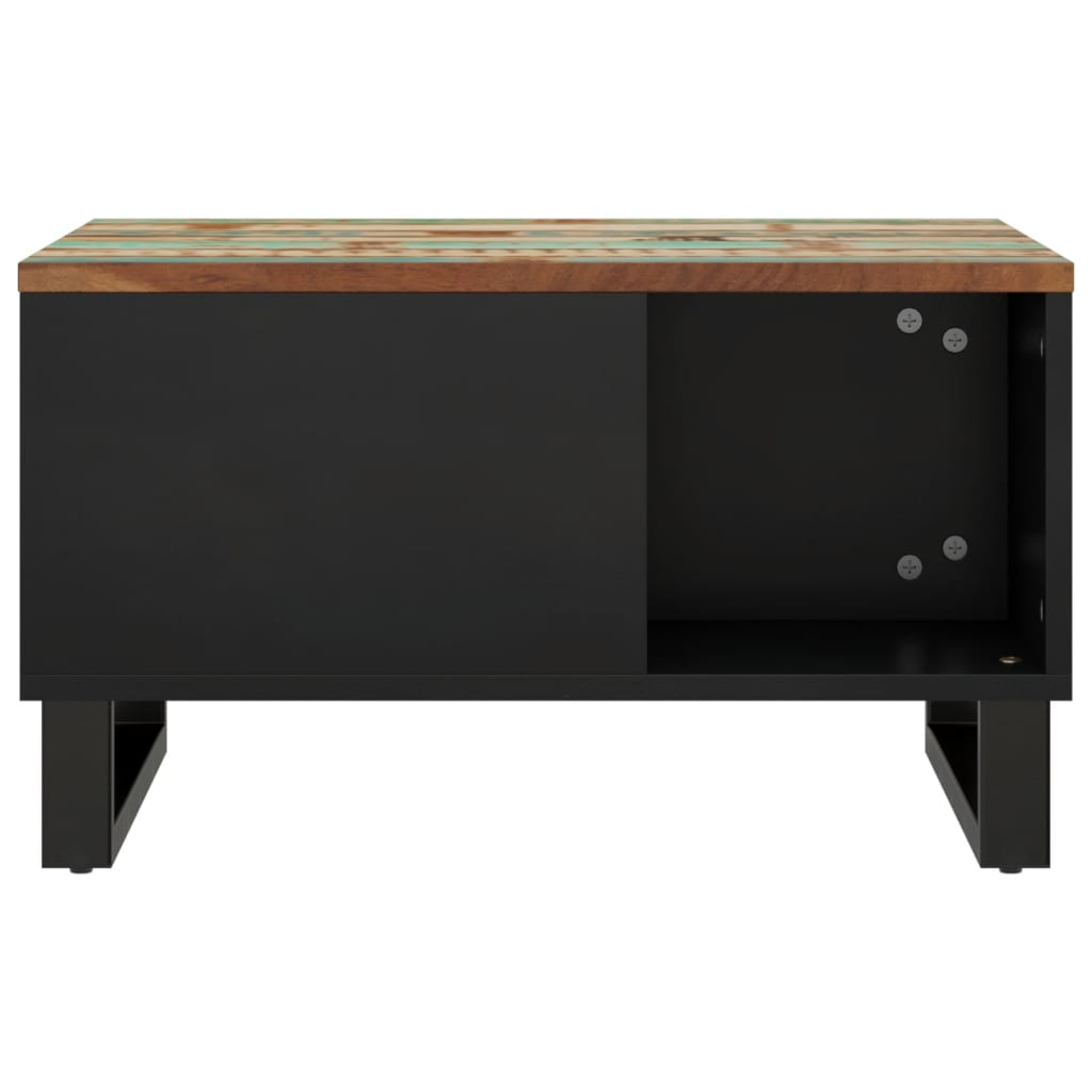 Konferenční Stolek 60 X 50 X 35 Cm Masivní Recyklované Dřevo