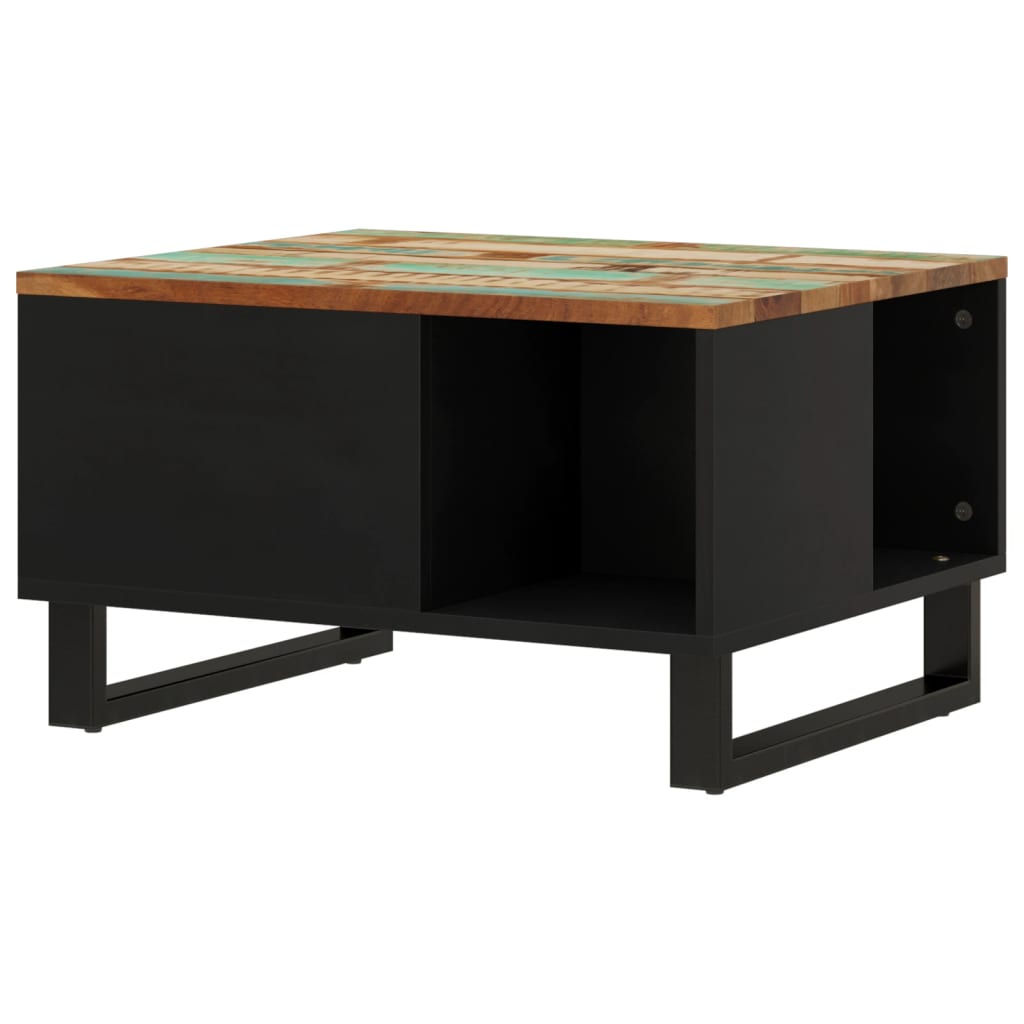 Konferenční Stolek 60 X 50 X 35 Cm Masivní Recyklované Dřevo