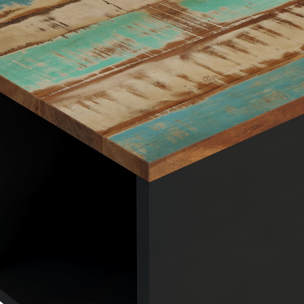 Konferenční Stolek 60 X 50 X 35 Cm Masivní Recyklované Dřevo