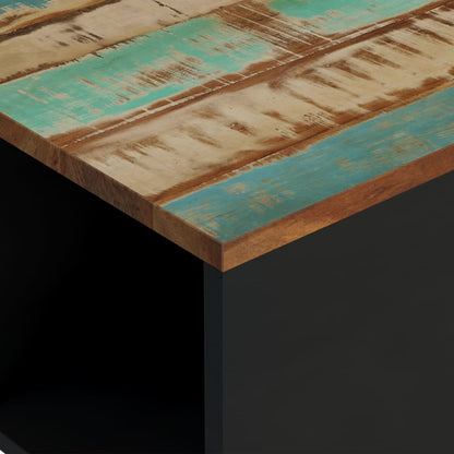 Konferenční Stolek 60 X 50 X 35 Cm Masivní Recyklované Dřevo