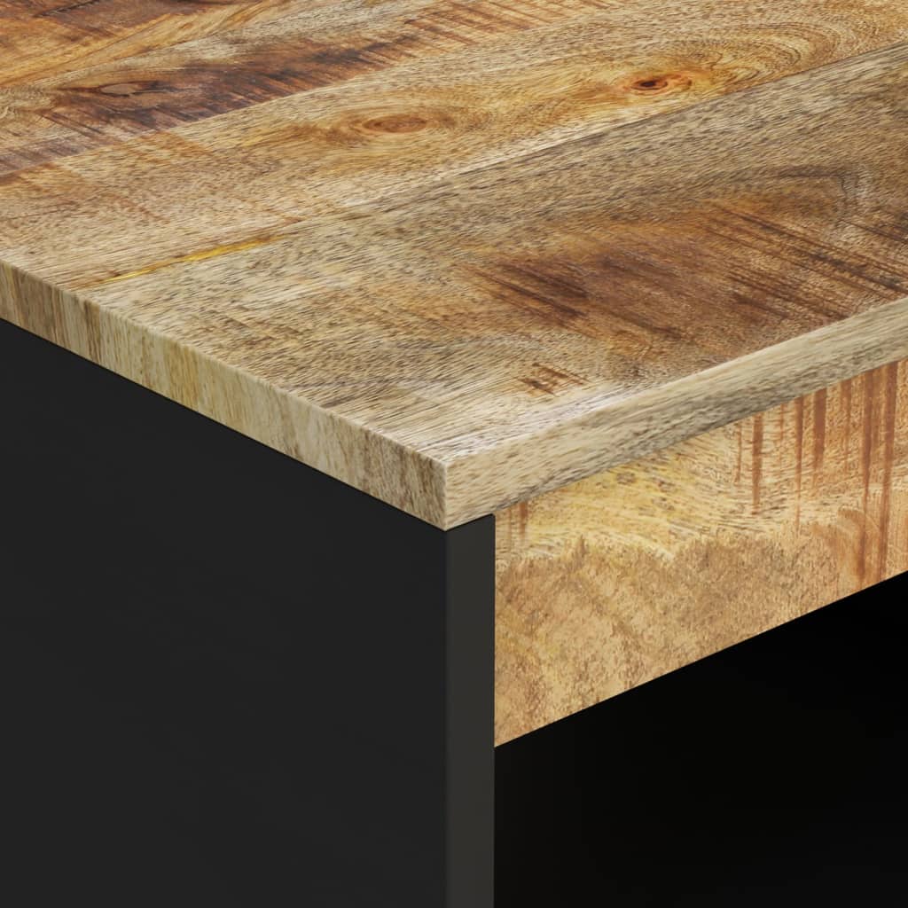 Konferenční Stolek 90 X 50 X 40 Cm Masivní Mangovníkové Dřevo
