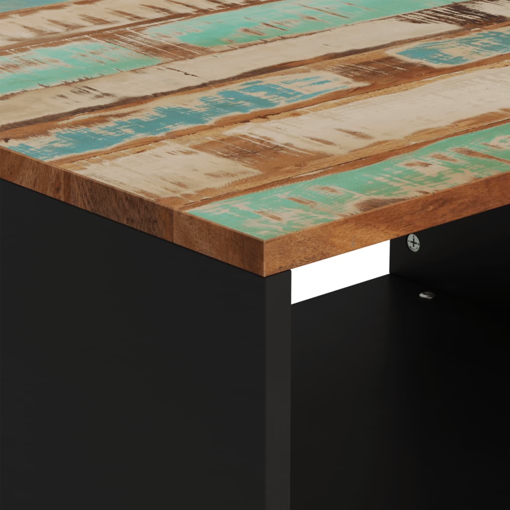 Konferenční Stolek 60 X 50 X 40 Cm Masivní Recyklované Dřevo