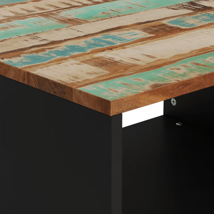 Konferenční Stolek 60 X 50 X 40 Cm Masivní Recyklované Dřevo