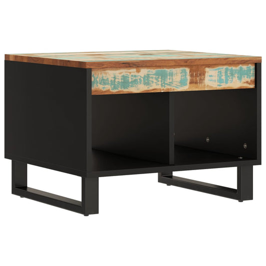 Konferenční Stolek 55 X 50 X 40 Cm Masivní Recyklované Dřevo