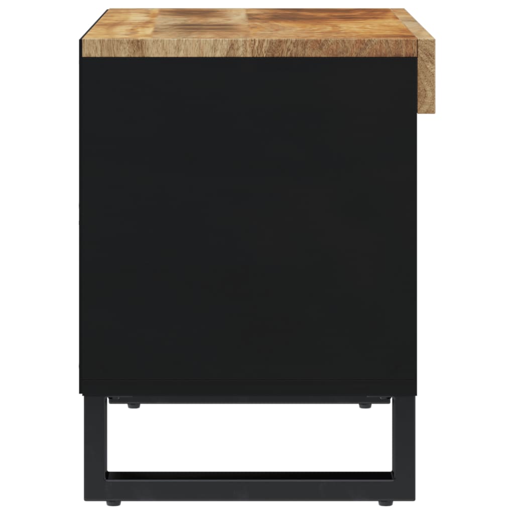 Tv Skříňka 60 X 33 X 43,5 Cm Masivní Mangovníkové Dřevo