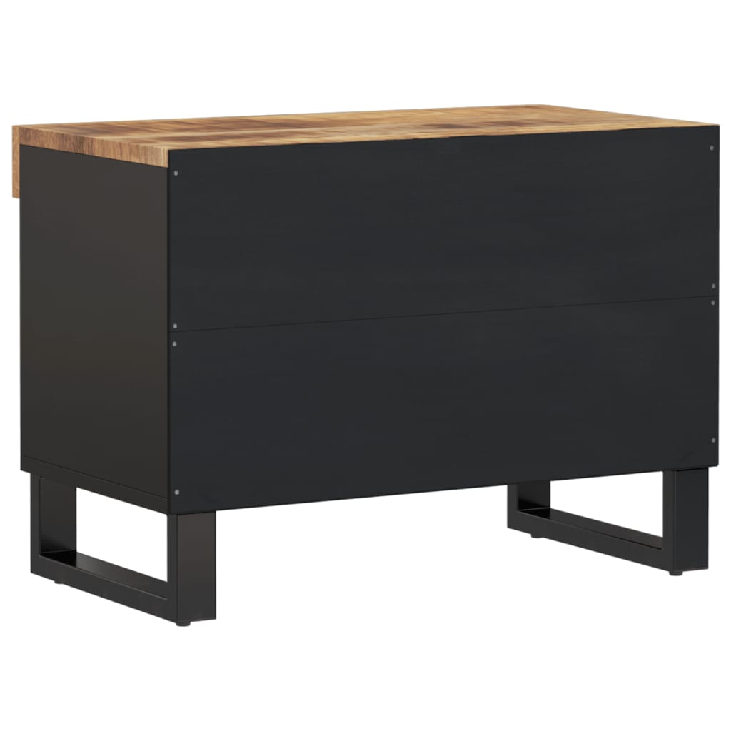 Tv Skříňka 60 X 33 X 43,5 Cm Masivní Mangovníkové Dřevo