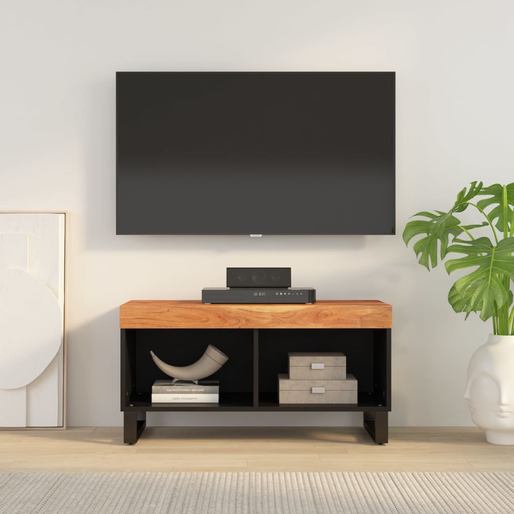 Tv Skříňka 85 X 33 X 43,5 Cm Masivní Recyklované Dřevo