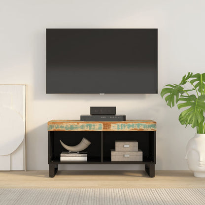 Tv Skříňka 85 X 33 X 43,5 Cm Masivní Recyklované Dřevo