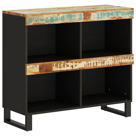 Odkládací Skříňka 85 X 33 X 75 Cm Masivní Recyklované Dřevo