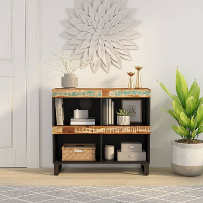 Odkládací Skříňka 85 X 33 X 75 Cm Masivní Recyklované Dřevo