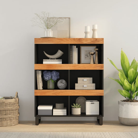 Odkládací Skříňka 85 X 33 X 107 Cm Masivní Akáciové Dřevo