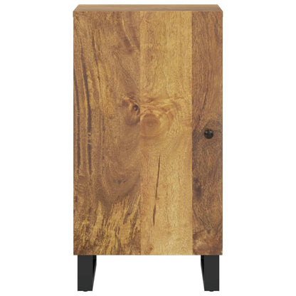 Příborník S Dvířky 40 X 31 X 75 Cm Masivní Mangovníkové Dřevo