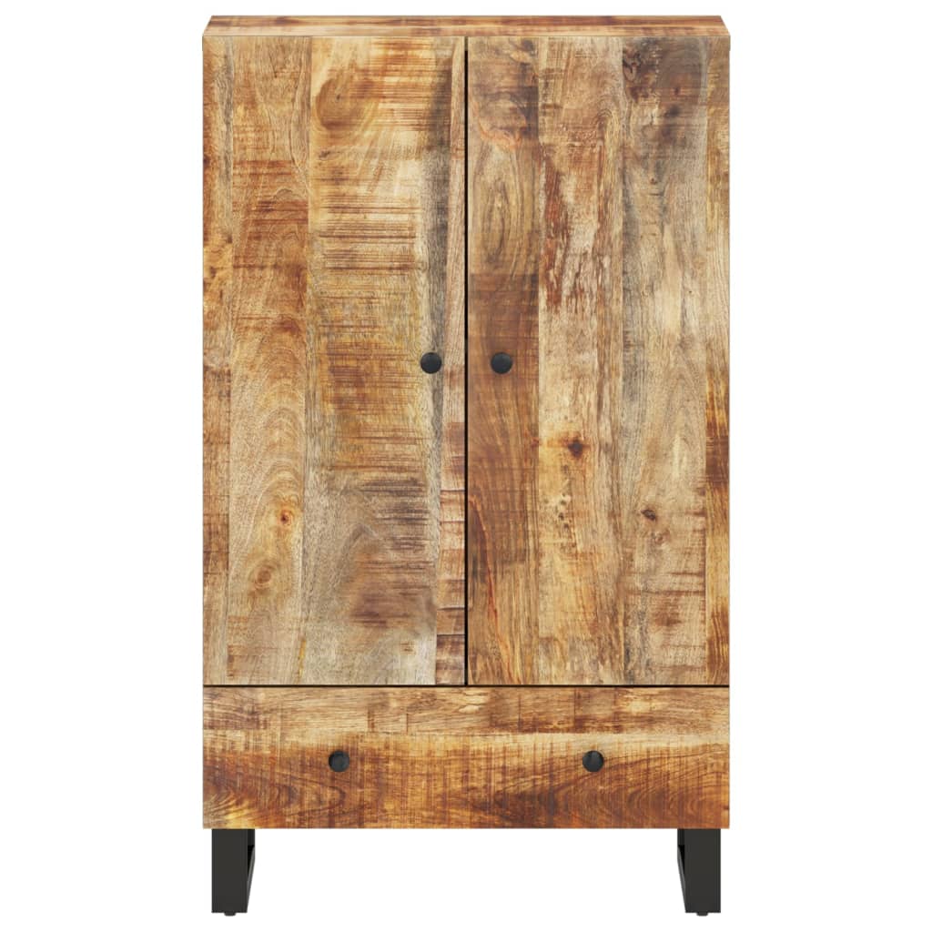 Komoda Se Zásuvkou 60 X 33 X 100 Cm Masivní Mangovník A Železo