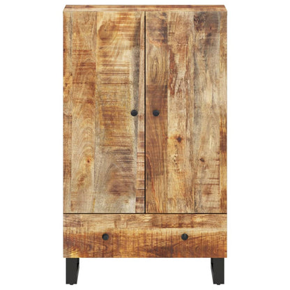 Komoda Se Zásuvkou 60 X 33 X 100 Cm Masivní Mangovník A Železo