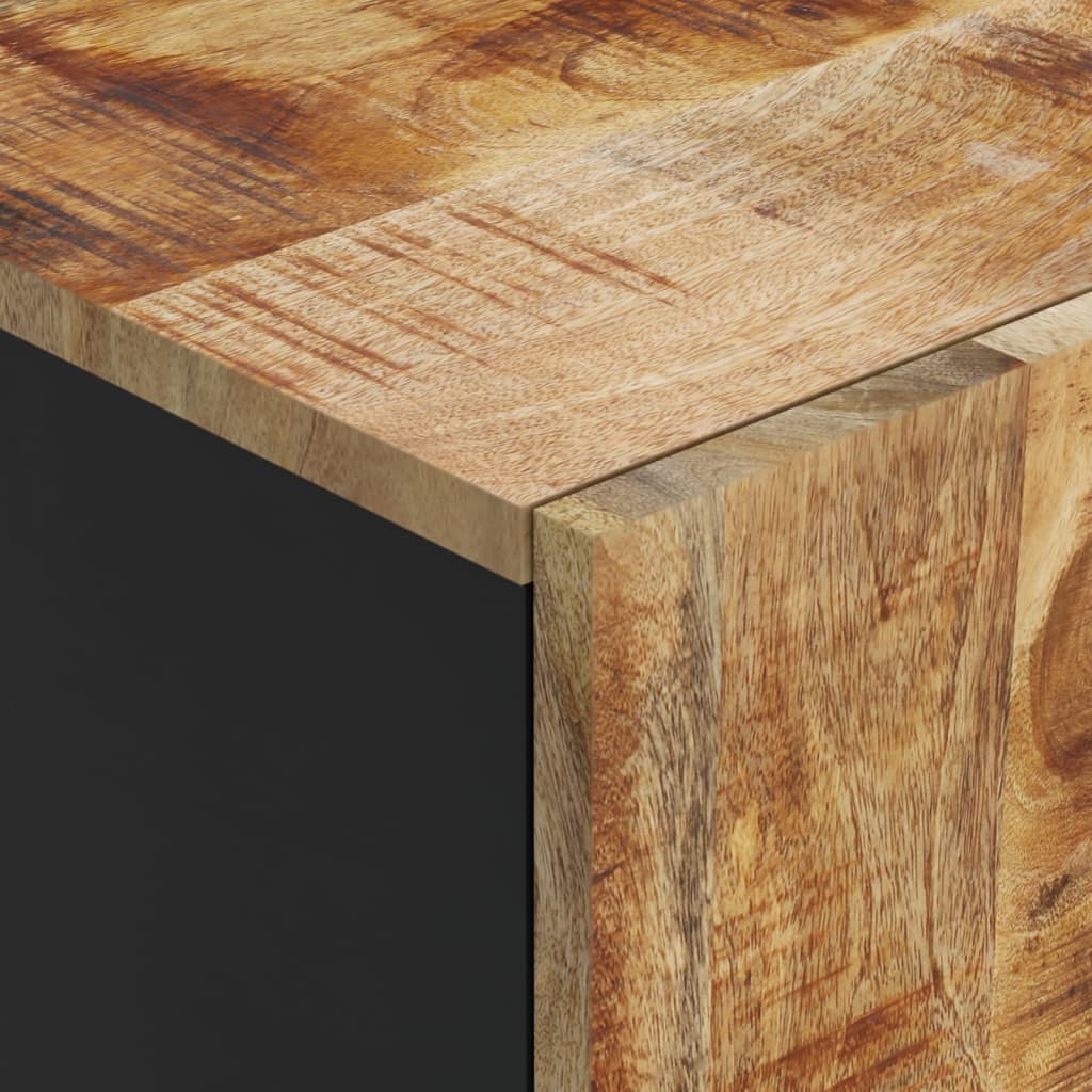 Komoda Se Zásuvkou 60 X 33 X 100 Cm Masivní Mangovník A Železo