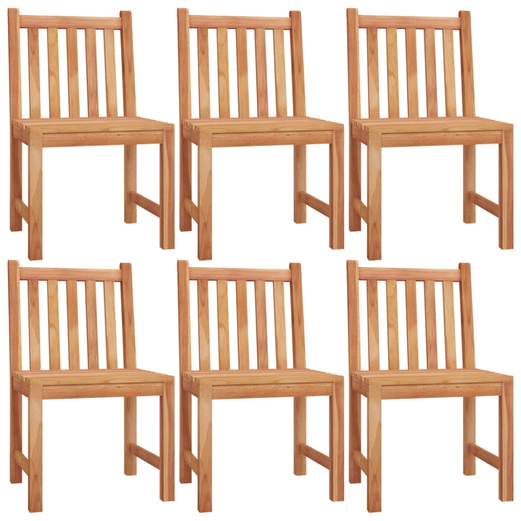 7Dílný Zahradní Jídelní Set Masivní Teakové Dřevo