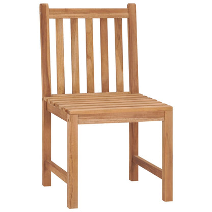 5Dílný Zahradní Jídelní Set Masivní Teakové Dřevo