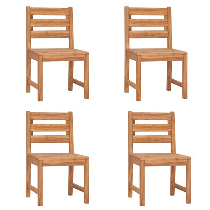 5Dílný Zahradní Jídelní Set Masivní Teakové Dřevo