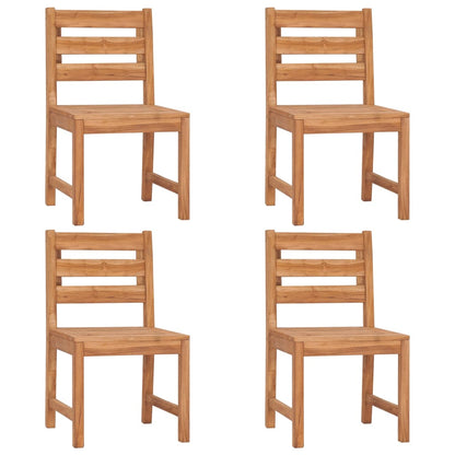 5Dílný Zahradní Jídelní Set Masivní Teakové Dřevo