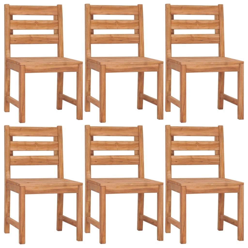 7Dílný Zahradní Jídelní Set Masivní Teakové Dřevo