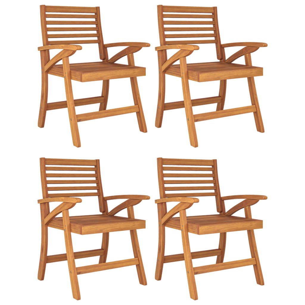 5Dílný Zahradní Jídelní Set Masivní Akáciové Dřevo