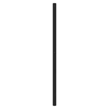 Kovové Náhradní Čelo Postele Černé 80 Cm