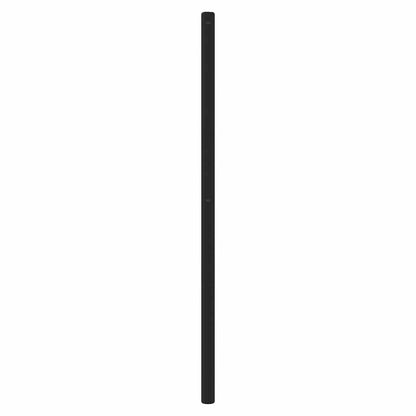 Kovové Náhradní Čelo Postele Černé 180 Cm