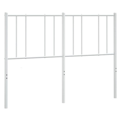 Kovové Náhradní Čelo Postele Bílé 120 Cm