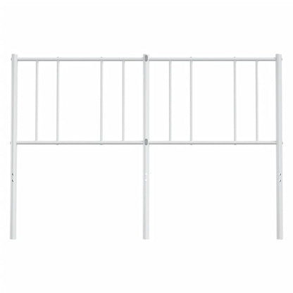 Kovové Náhradní Čelo Postele Bílé 160 Cm