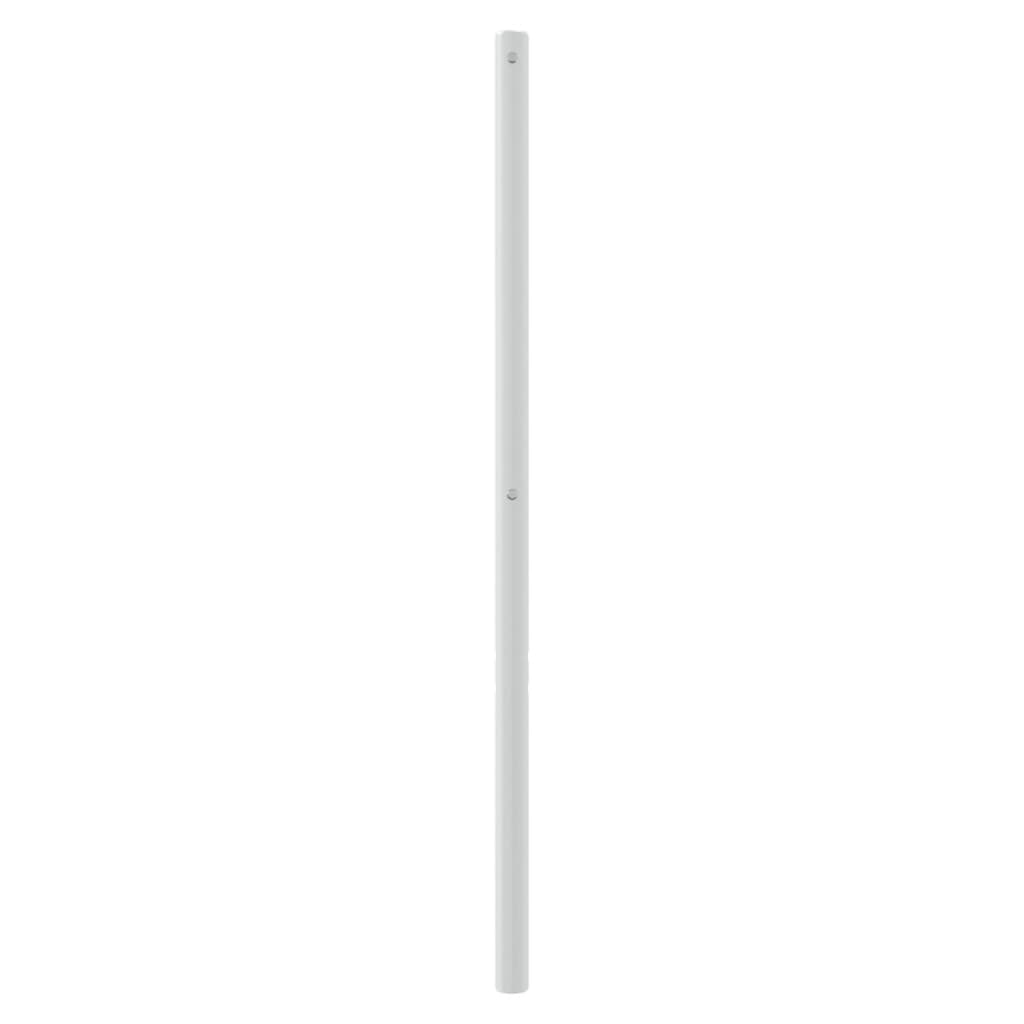 Kovové Náhradní Čelo Postele Bílé 160 Cm