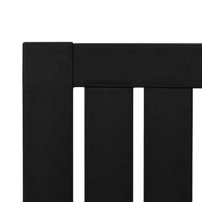 Zahradní Židle Adirondack 2 Ks Černé Polypropylen