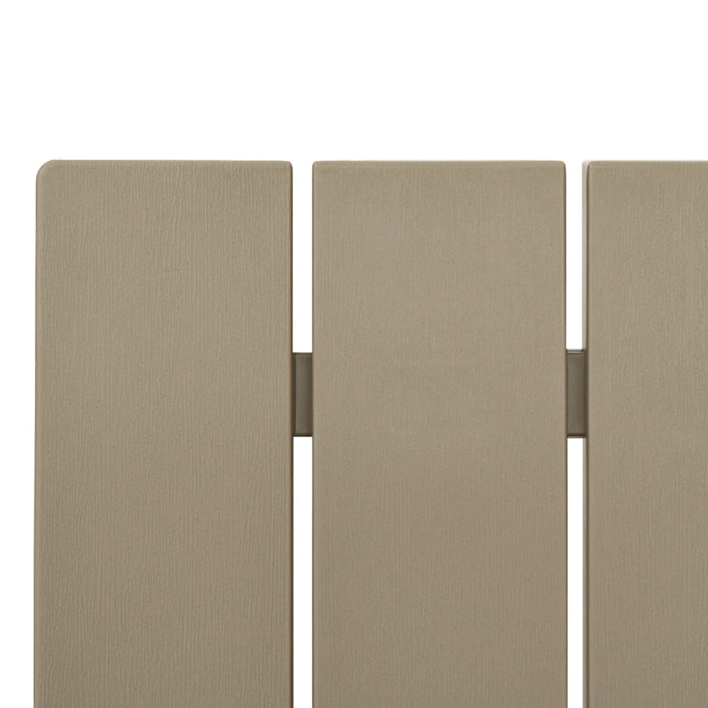 Zahradní Židle Adirondack Světle Hnědá 75 X 88,5 X 89,5 Cm Pp