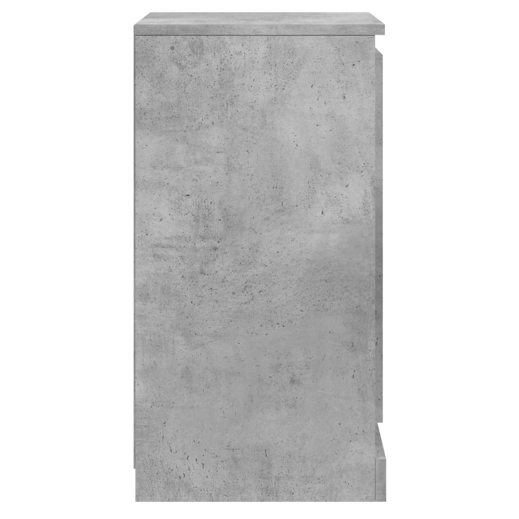 Příborník Betonově Šedý 37,5 X 35,5 X 67,5 Cm Kompozitní Dřevo