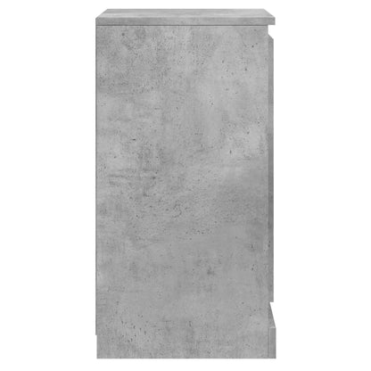 Příborník Betonově Šedý 37,5 X 35,5 X 67,5 Cm Kompozitní Dřevo
