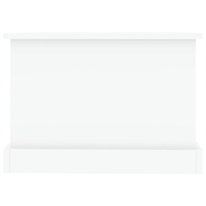 Konferenční Stolek Bílý S Leskem 90X50X35 Cm Kompozitní Dřevo