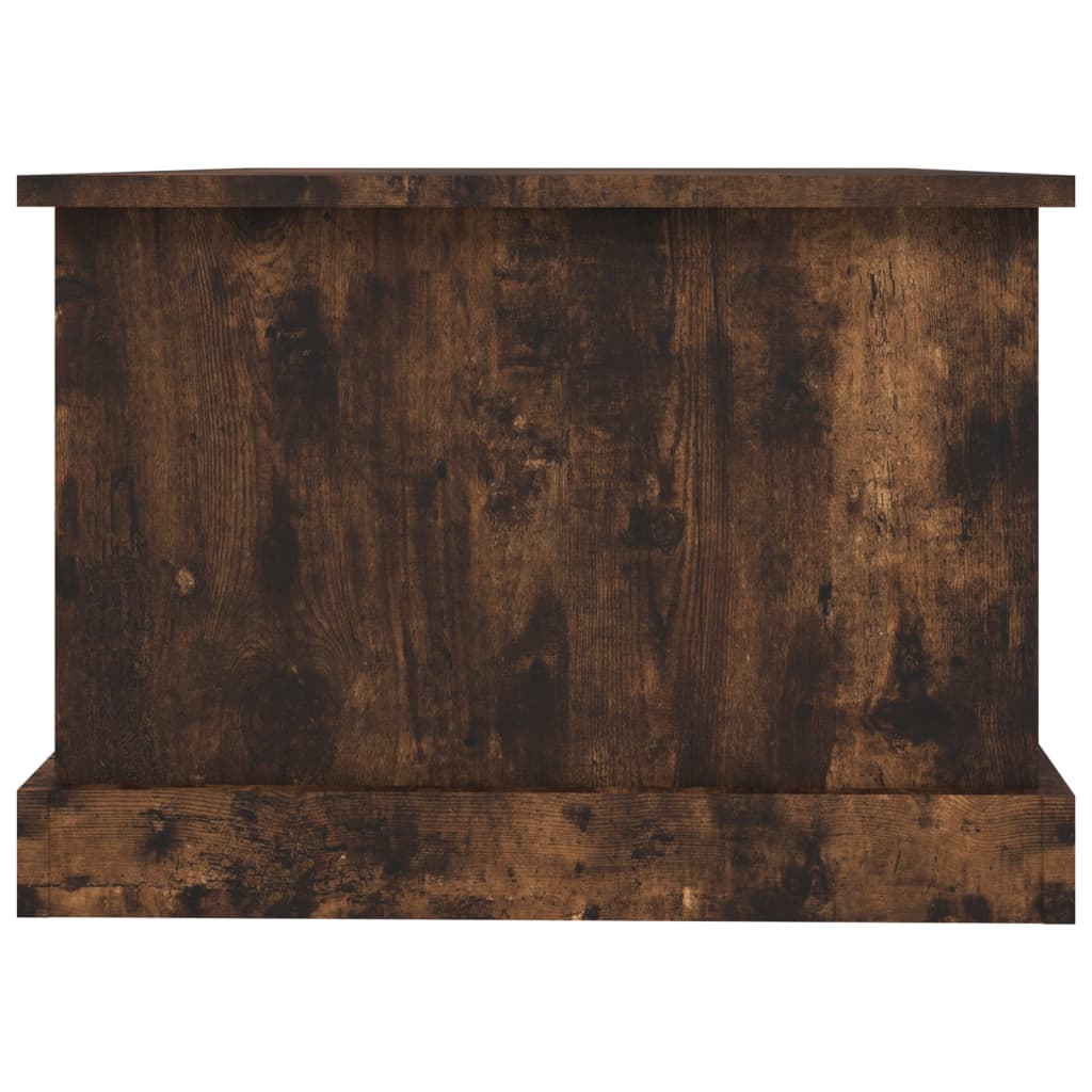 Konferenční Stolek Kouřový Dub 90 X 50 X 35 Cm Kompozitní Dřevo