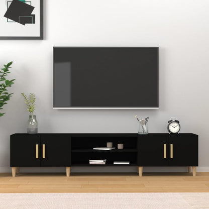 Tv Skříňka Betonově Šedá 180 X 31,5 X 40 Cm Kompozitní Dřevo