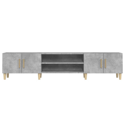 Tv Skříňka Betonově Šedá 180 X 31,5 X 40 Cm Kompozitní Dřevo