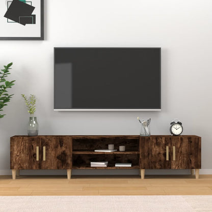 Tv Skříňka Betonově Šedá 180 X 31,5 X 40 Cm Kompozitní Dřevo