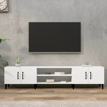 Tv Skříňka Betonově Šedá 180 X 31,5 X 40 Cm Kompozitní Dřevo
