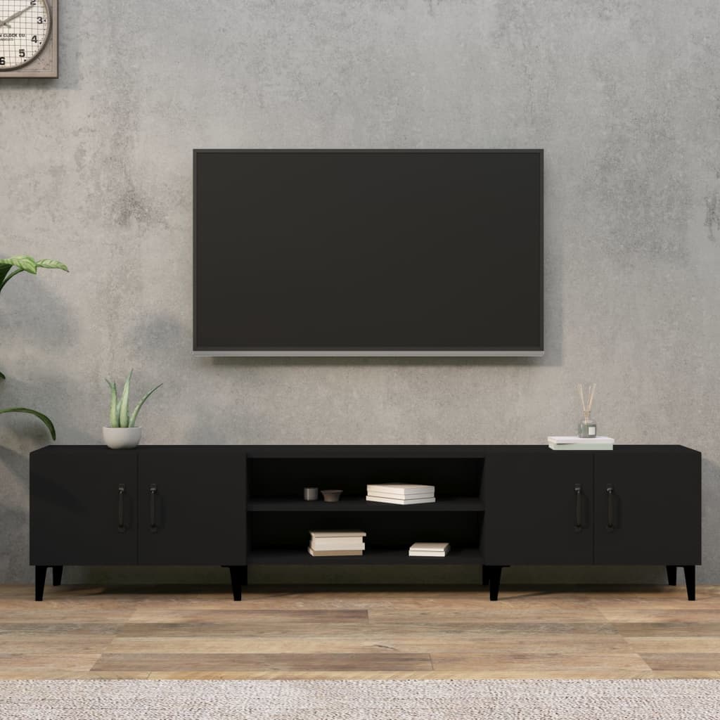 Tv Skříňka Betonově Šedá 180 X 31,5 X 40 Cm Kompozitní Dřevo