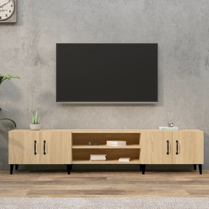 Tv Skříňka Betonově Šedá 180 X 31,5 X 40 Cm Kompozitní Dřevo