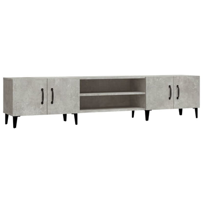 Tv Skříňka Betonově Šedá 180 X 31,5 X 40 Cm Kompozitní Dřevo