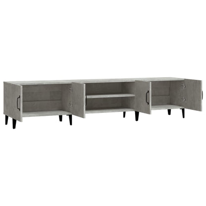 Tv Skříňka Betonově Šedá 180 X 31,5 X 40 Cm Kompozitní Dřevo