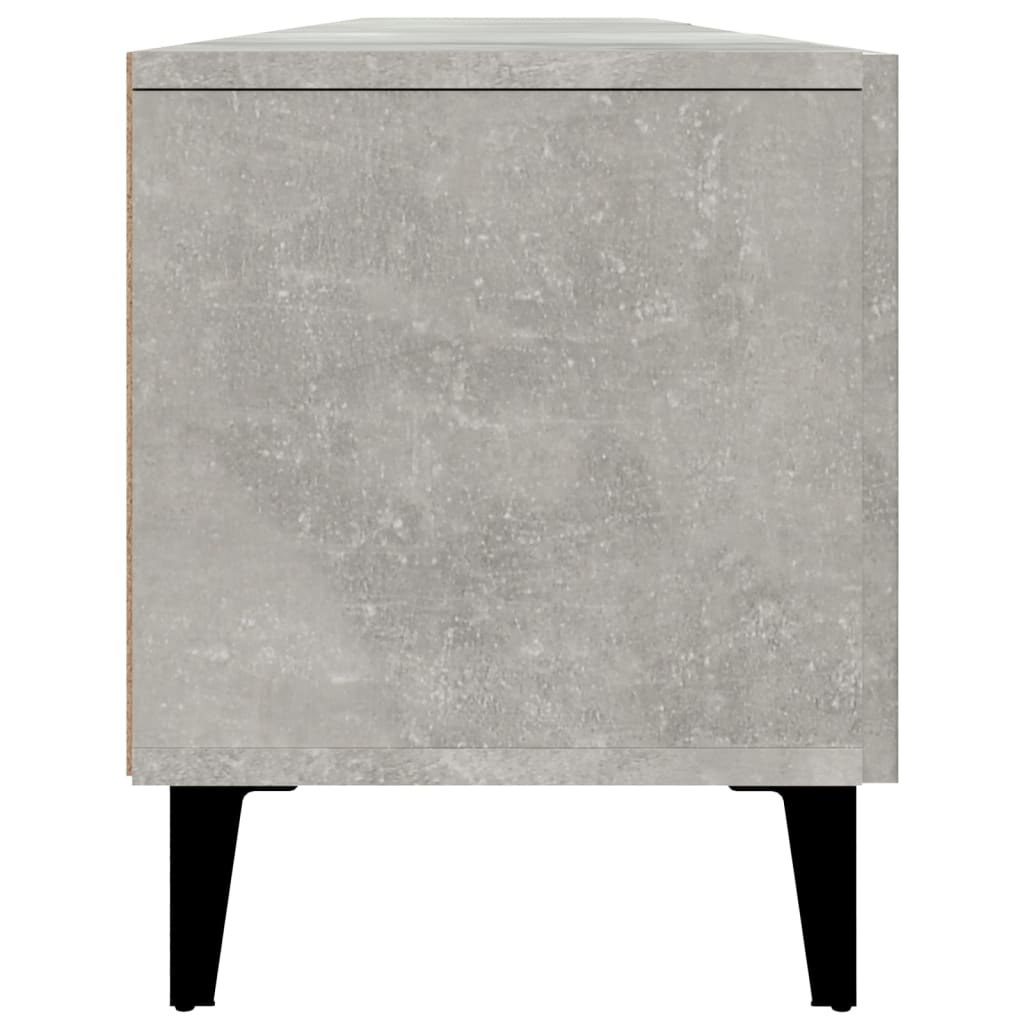 Tv Skříňka Betonově Šedá 180 X 31,5 X 40 Cm Kompozitní Dřevo