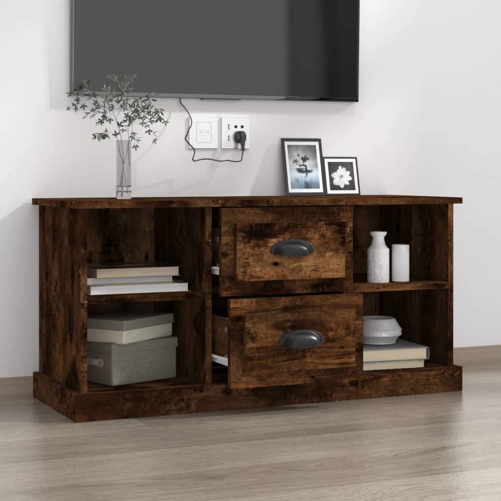 Tv Skříňka 99,5 X 35,5 X 48 Cm Kompozitní Dřevo