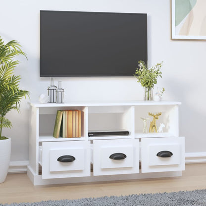 Tv Skříňka 100 X 35 X 50 Cm Kompozitní Dřevo
