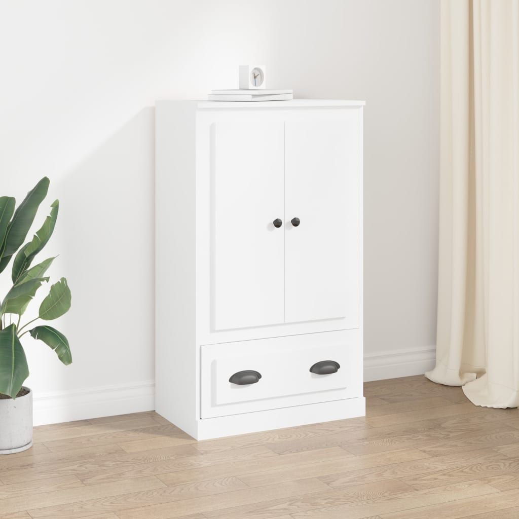 Skříň Highboard Betonově Šedá 60X35,5X103,5 Cm Kompozitní Dřevo
