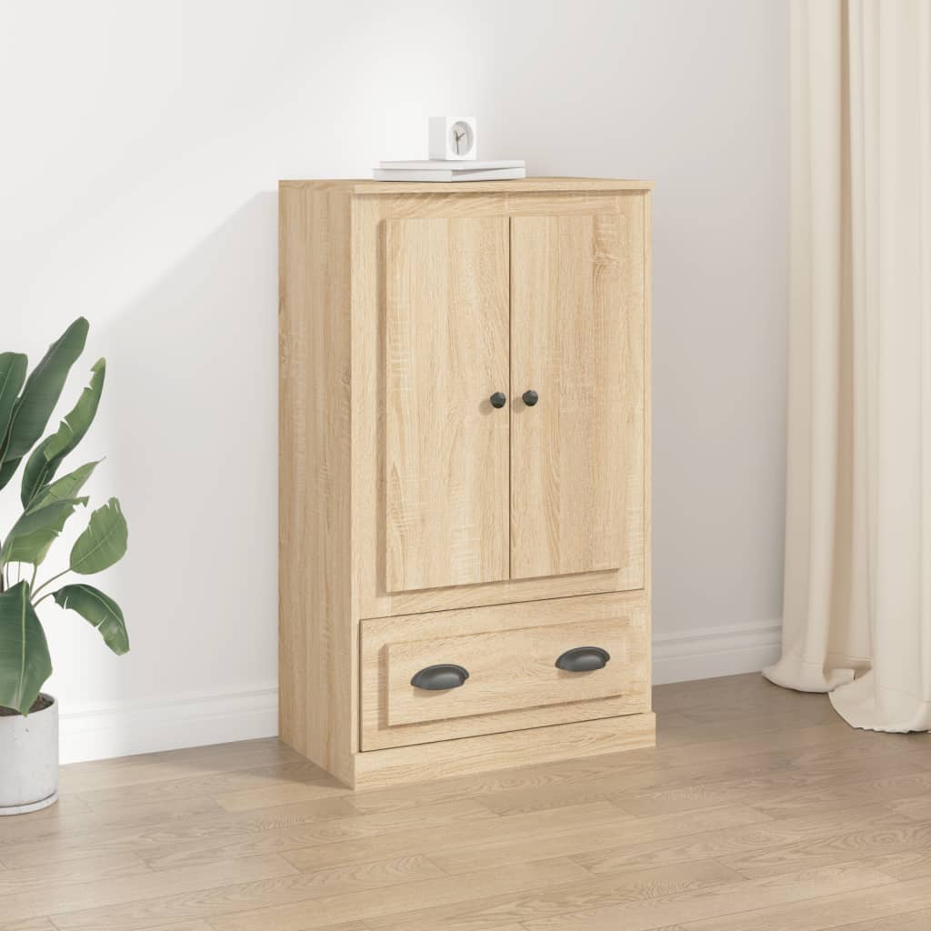 Skříň Highboard 60 X 35,5 X 103,5 Kompozitní Dřevo