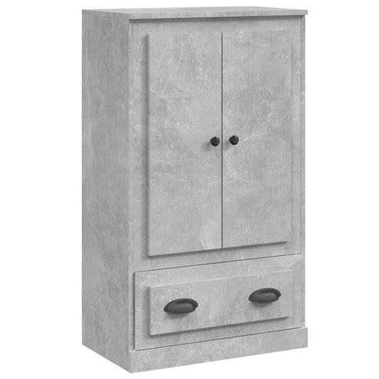 Skříň Highboard Betonově Šedá 60X35,5X103,5 Cm Kompozitní Dřevo